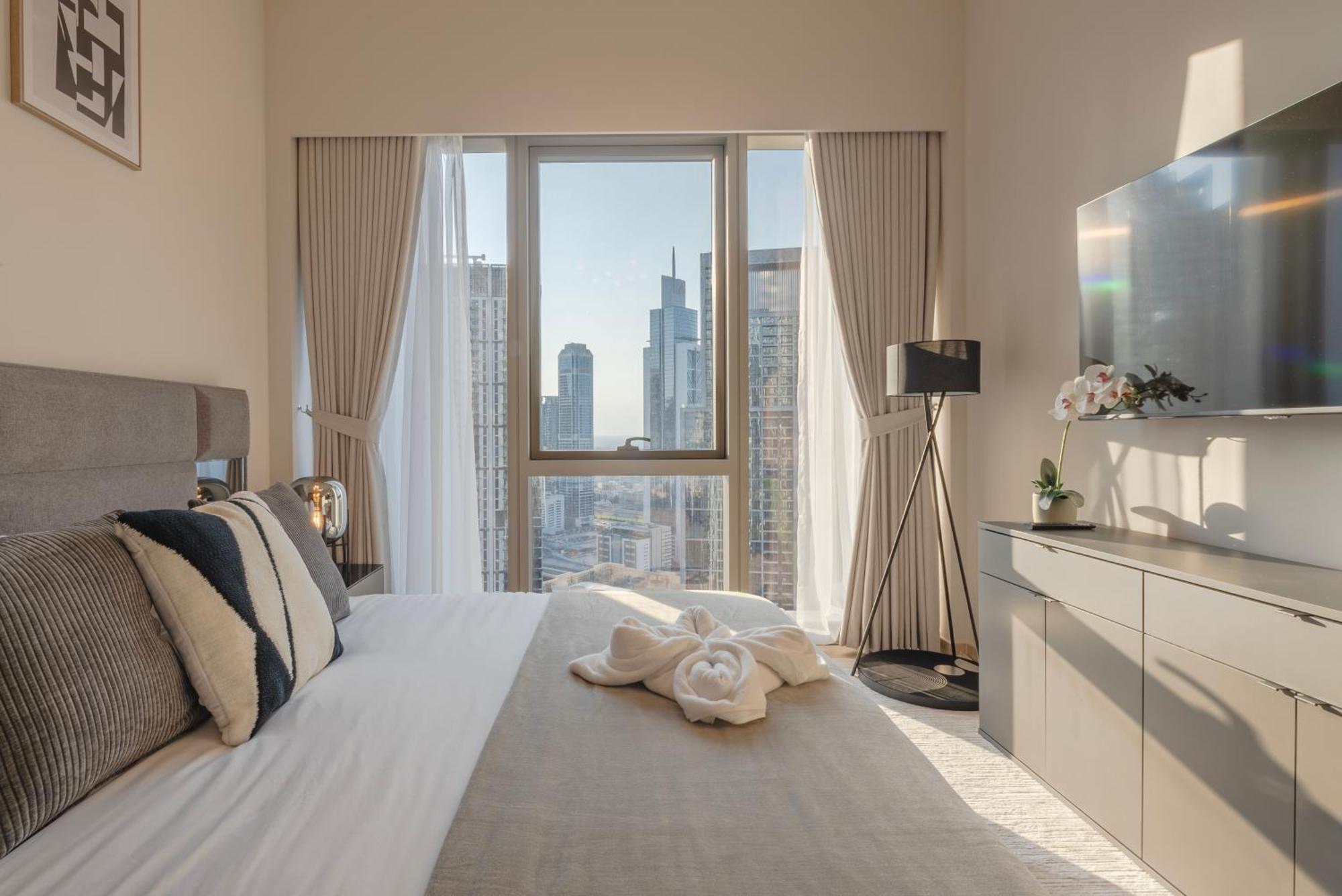 Appartement Downtown Luxury - Elegant 1-bedroom - 5 Minutes Walk To Mall