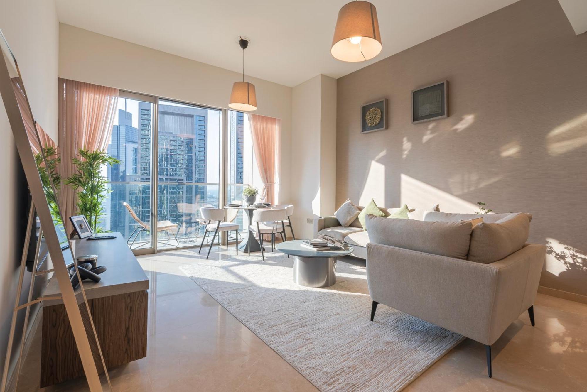 Downtown Luxury - Elegant 1-bedroom - 5 Minutes Walk To Mall Appartement Dubai